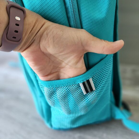 High Sierra Unisex Riprap Water Repellent Everyday Laptop Backpack Aqua Blue - Picture 4 of 16